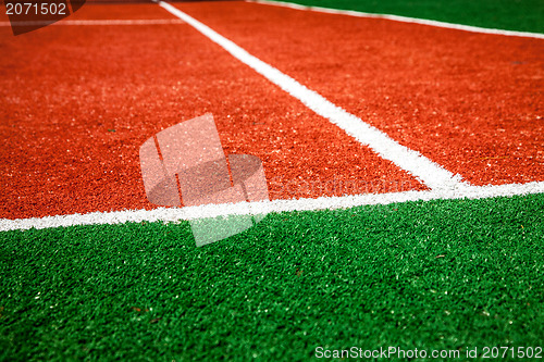 Image of tennis court