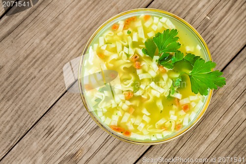 Image of noodle soup