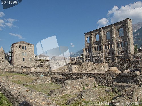 Image of Roman Theatre Aosta