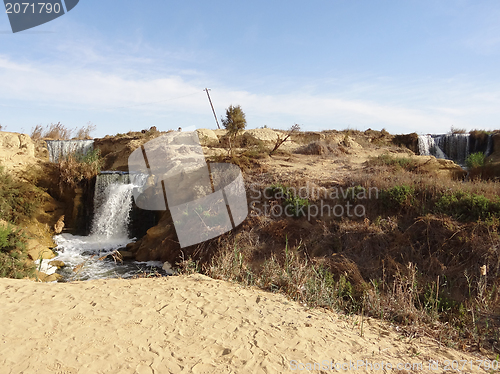 Image of Wadi Elrayan waterfalls