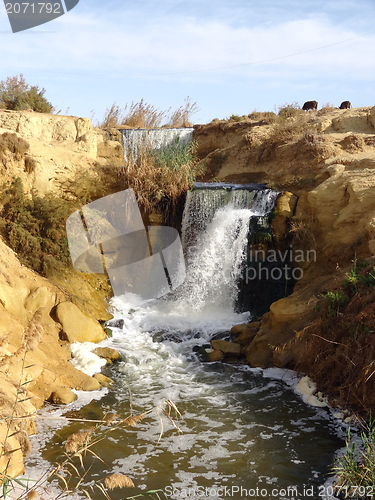 Image of Wadi Elrayan waterfalls