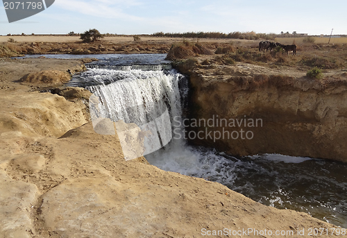 Image of Wadi Elrayan waterfalls