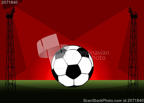 Image of Soccer Football Tower Flood Light Promotion