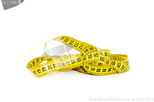 Image of Measuring tape of the tailor