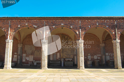 Image of Sant Ambrogio church, Milan