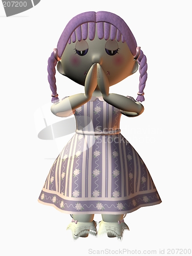 Image of Ragdoll-Praying