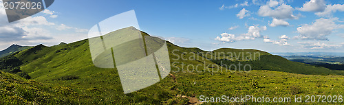 Image of carpatians mountains panoramic