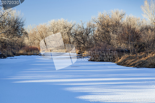 Image of winter river