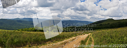 Image of Carpathians mountains panoramic