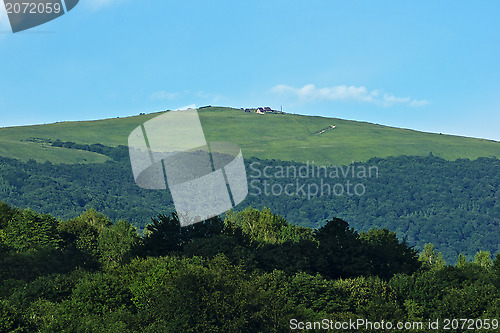 Image of Carpathians mountains panoramic