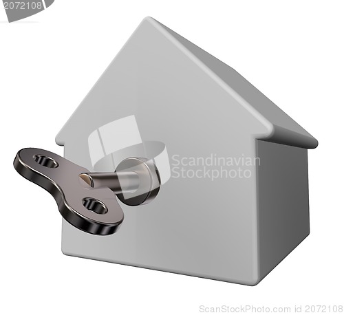 Image of wind-up house