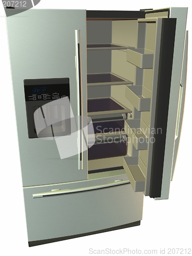 Image of 3D Refrigerator