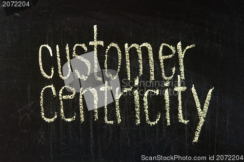 Image of Customer, user centric concept 