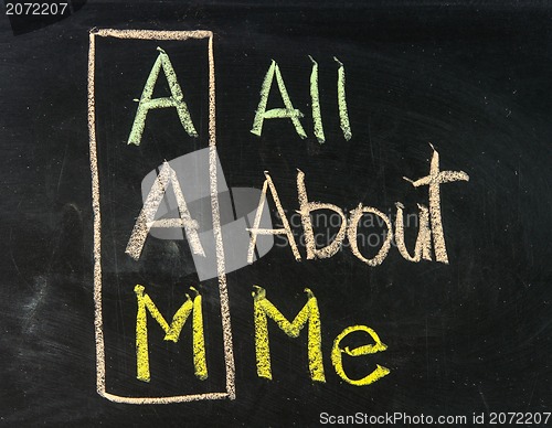 Image of Acronym of AAM for All About Me