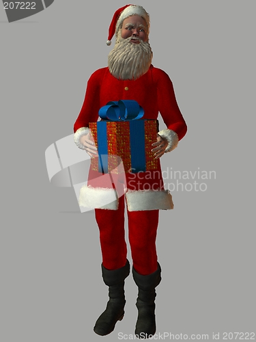 Image of Santa Claus 3D