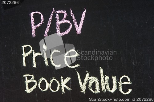 Image of P/BV Price Book Value