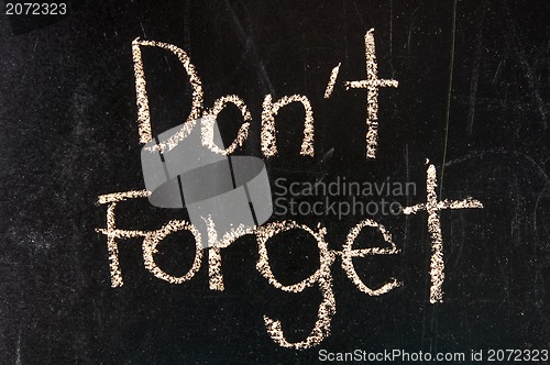 Image of Don't Forget