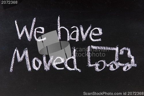 Image of We have Moved