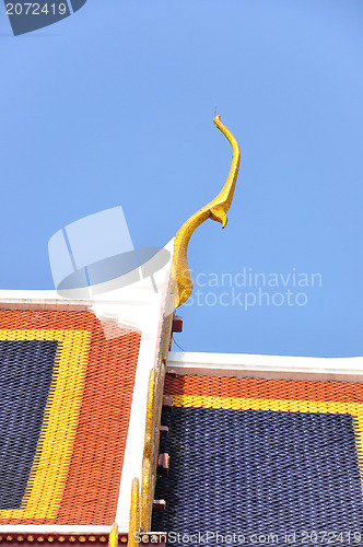 Image of thai temple roof 