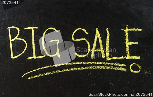 Image of Big sale