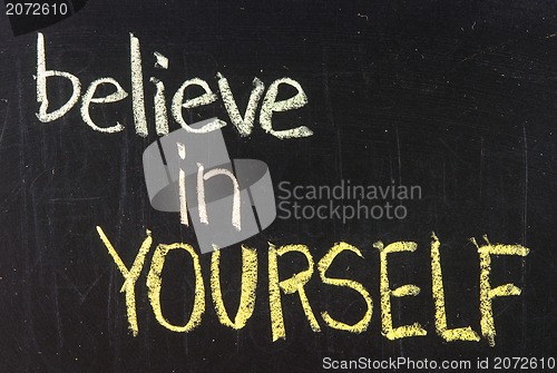 Image of Believe in yourself