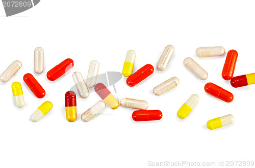 Image of Capsules colored