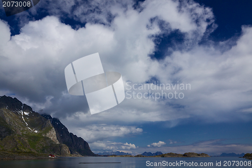 Image of Clouds above Lofoten