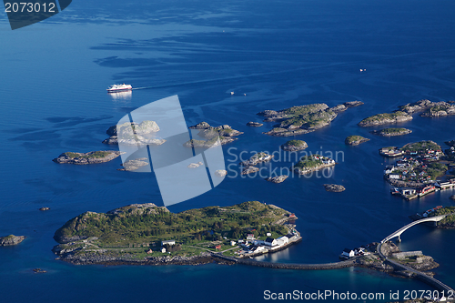 Image of Cruise ship by Lofoten