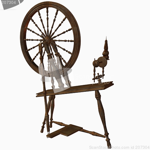 Image of Spinning Wheel-Dark