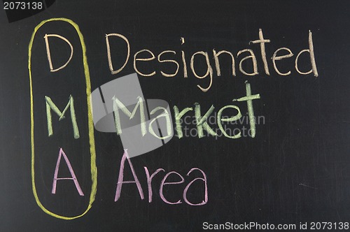 Image of DMA acronym Designated Market Area