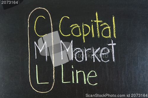 Image of CML acronym Capital Market Line