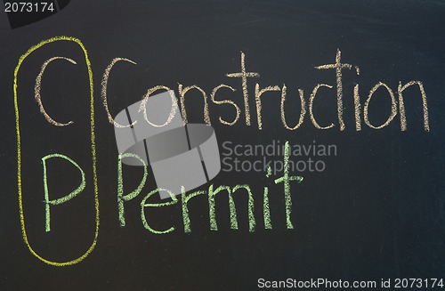Image of CP acronym Construction Permit