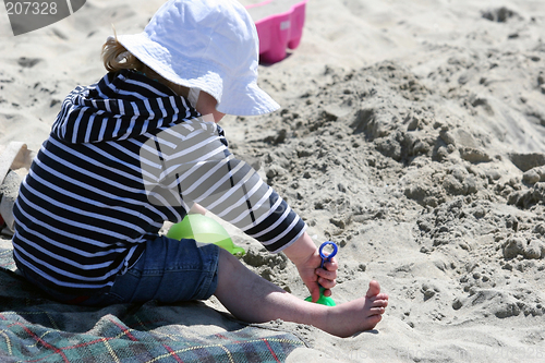 Image of Girl on the beach