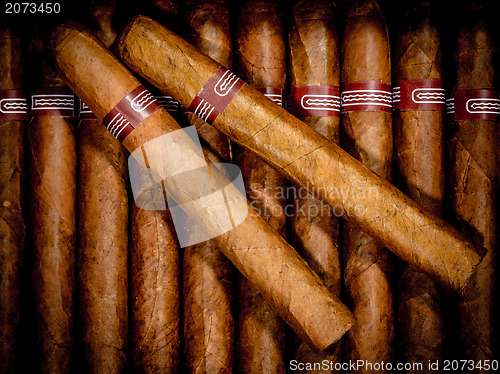 Image of Cigars in humidor