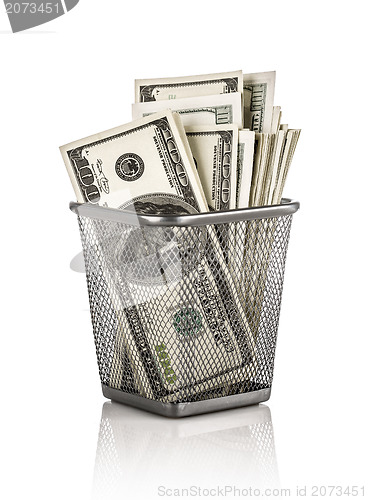 Image of Money in a basket