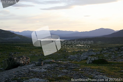 Image of  mountain landscape 