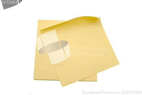 Image of memo paper