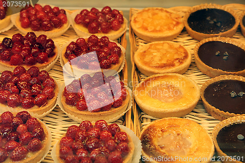 Image of Pastries in bakery
