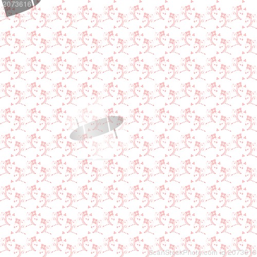 Image of seamless floral pattern