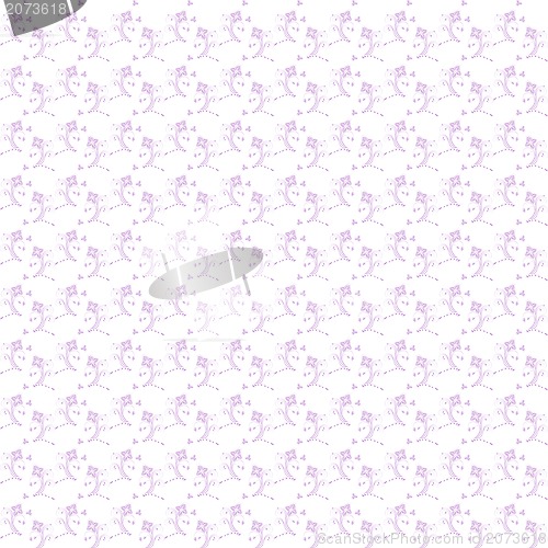 Image of seamless floral pattern