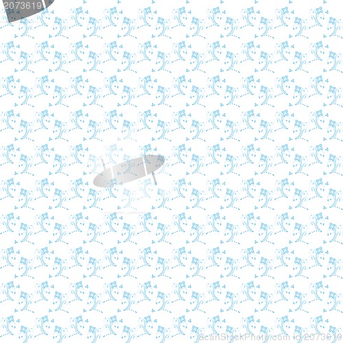Image of seamless floral pattern