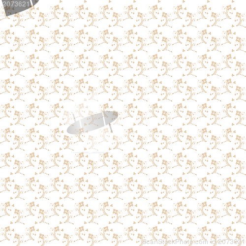 Image of seamless floral pattern