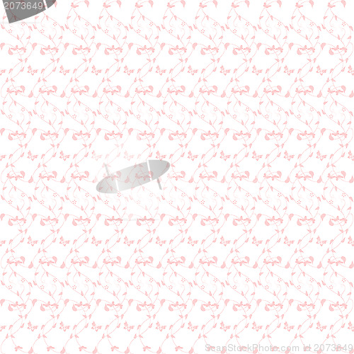 Image of seamless floral pattern
