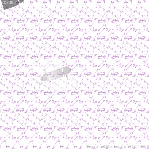 Image of seamless floral pattern