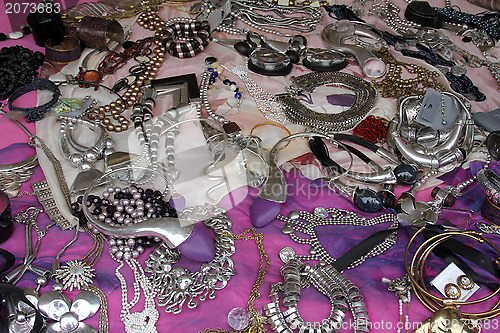 Image of Jewelry at Flea Market