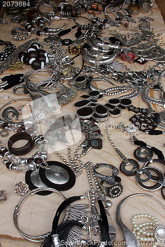 Image of Jewelry at Flea Market