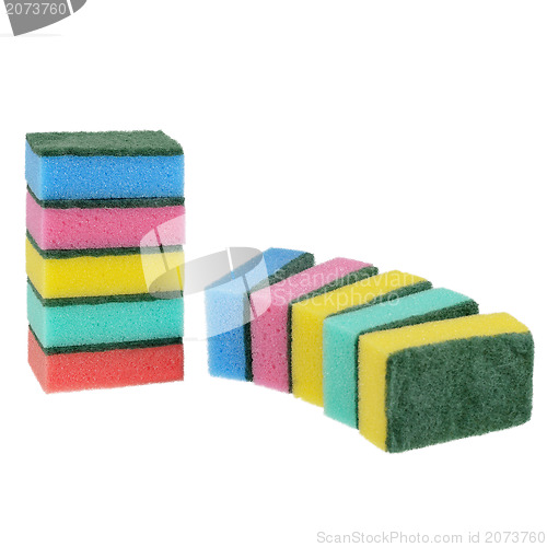 Image of Set of kitchen sponges