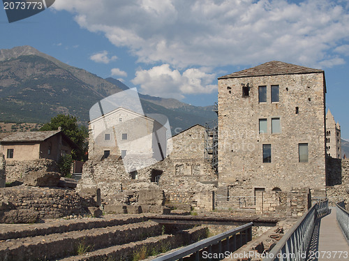 Image of Roman Theatre Aosta