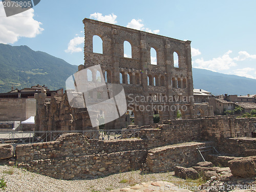 Image of Roman Theatre Aosta