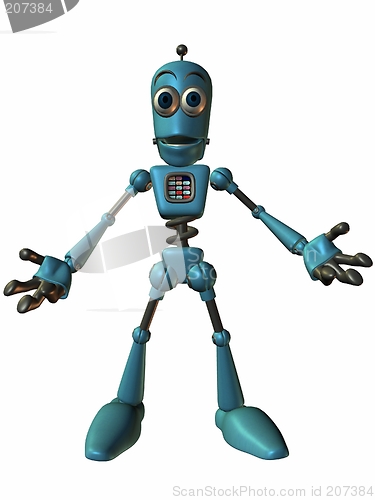 Image of Toon Bot Chip-Open Arms